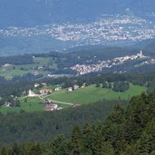 radein und aldein darunter kaltern von gebiet bei kugeljoch aus gesehen