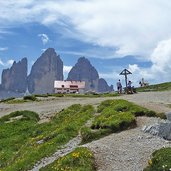 panoramablick boedenseen dreizinnenhuette rif locatelli tre cime