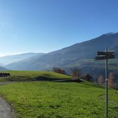 abzweigung wege nach brixen und a nach milland