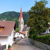 AT freienfeld maria trens zentrum mit wallfahrtskirche