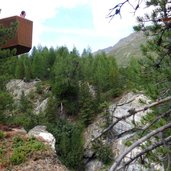 DSC Plimaschlucht Martell Aussichtskanzel Bergblick