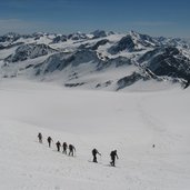 Kurzras Schnals Weisskugel