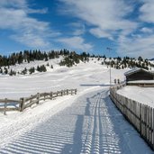 Winterwandern Rodenecker Alm Langlaufloipe