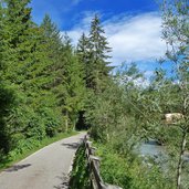 radweg bei toblach