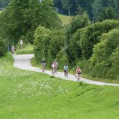 radweg olang percha pustertal radfahrer