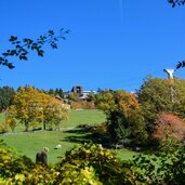 sunnseiten steig burgstall voeran bergstation seilbahn