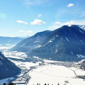 Tauferer Tal von Ahornach Winter