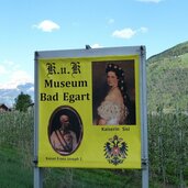 rabland museum bad egart k u k hinweisschild