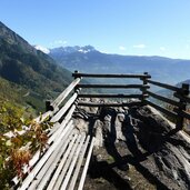 aussichtspunkt an strasse nach tabland sonnenberg