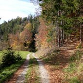 weg von signat nach oberbozen