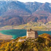 dji Leuchtenburg kalterersee herbst