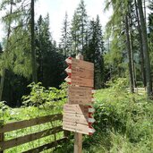 fischleintal wanderweg sexten wegweiser