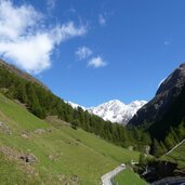 blick ins innere pfossental vom vorderkaser aus