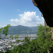 leiferer hoehenweg oberhalb st jakob blick auf bozen