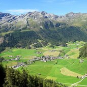 aussicht auf rein in taufers