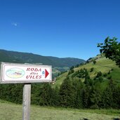 roda dles viles themenweg bei enneberg