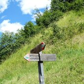 wegweiser matzlaun hoefeweg proveis laurein