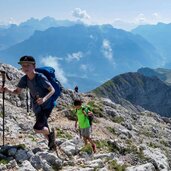 wandertipp auf der latemarspitze drone dji