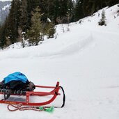 winterweg rodelbahn taistner alm