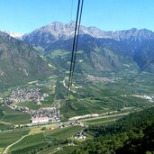 saring rabland und partschins von seilbahn aschbach aus gesehen