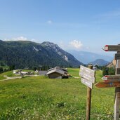 sentiero da ganischgeralm a passo feudo