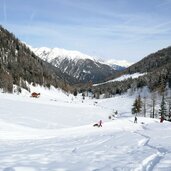 marxegger alm und wurmtal winter landschaft bei weissenbach ahrntal