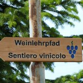 girlan weinlehrpfad schild