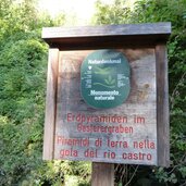 erdpyramiden gasterergraben bei unterinn ritten