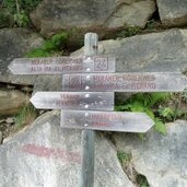 mhw zwischen magdfeld und vernuer wegweiser