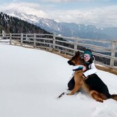 Ottenbacher Alm con Val Sarentino sullo sfondo