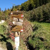 schenner waalweg oberhalb von st georgen herbst