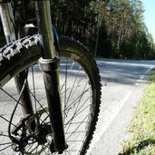 pustertaler sonnenstrasse bei stegen fahrrad