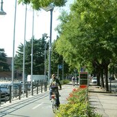 bozen radweg vor lido stadion