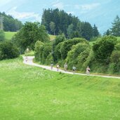 radweg olang percha pustertal radfahrer