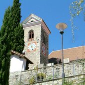 schenna kirchturm Pfarrkirche Maria Aufnahme