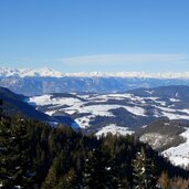 winter aussicht auf deutschnofen