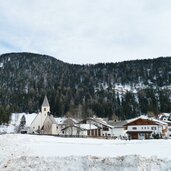 unsere liebe frau im walde winter madonna di senale inverno