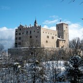 Schloss Bruneck Burg Winter