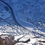 kastelbell im winter von oben