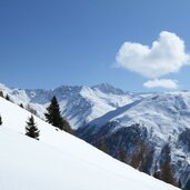 Skigebiet Trafoi Herz Wolke