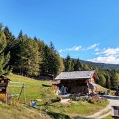 Vista della malga unterpulghuette