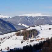 alt wengen und santa berbora la val winter