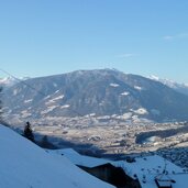 meraner land winter richtung marling ab verdins