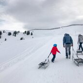 ratschings jaufen skigebiet personen rodeln rinneralm
