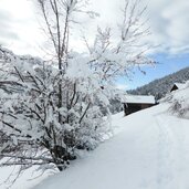 weg bei weisslahnbad tiers winter