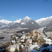 schenna winter dahinter dorf tirol