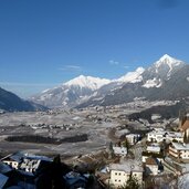 schenna winter dahinter dorf tirol