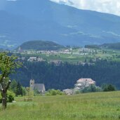 sicht auf schloss rodenegg dahinter natz