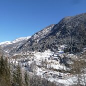 winter bei moos passeier blick richtung rabenstein
