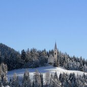 Knappenkapelle St Magdalena in Ridnaun winter